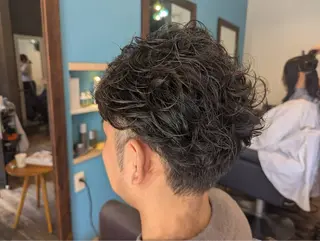 パーマ メンズ 中島 碧人のヘアスタイル
