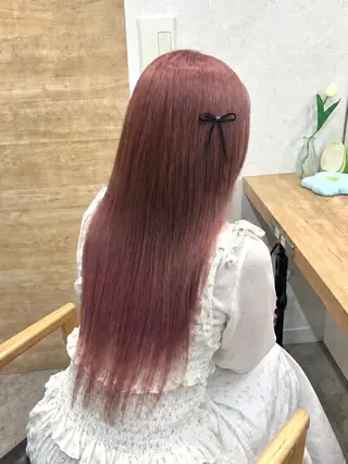 カラー 💖シールエクステ 韓国ヘアmikotoのヘアスタイル