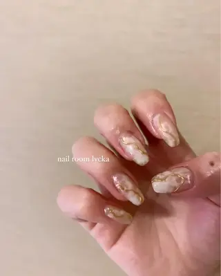 ネイル ネイルルームリッカ 𝐦𝐚𝐲𝐮のネイルデザイン
