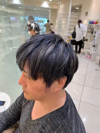 メンズ 銀座メンズ専門🖤 叶奈々のヘアスタイル