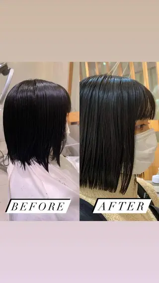 ショート カラー ARMONY秋山輝也 コテ巻き風パーマ特化のヘアスタイル