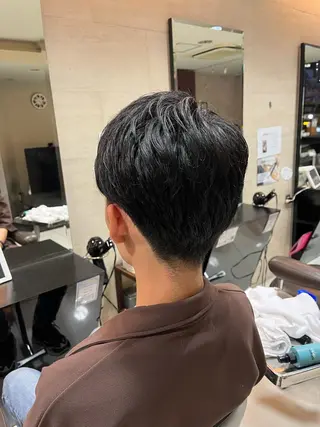 メンズ 🪽髪質改善縮毛矯正 🤍MIU🤍のヘアスタイル