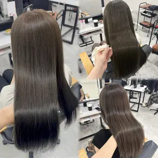 ロング オリーブ🍈髪質改善 hinata♡のヘアスタイル