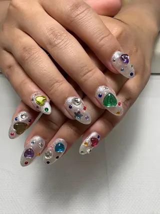 ネイル PEEKABOO京橋 HINA1級保持✨のネイルデザイン
