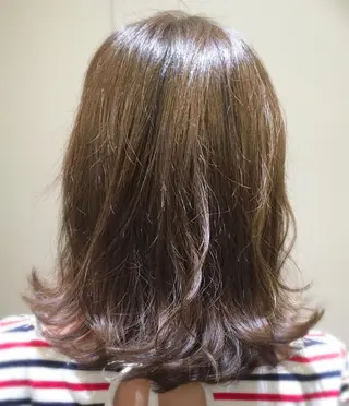 セミロング カラー 🍊新宿南口🍊 ERINAのヘアスタイル