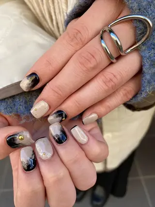ネイル 草加ニュアンスネイル 🌚hersのネイルデザイン