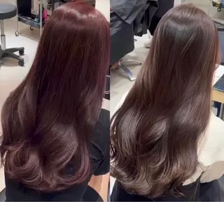 ロング ♡透明感/艶カラー/ M a I ♡のヘアスタイル