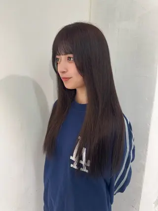 ミディアム 🪐hikari /切りっぱなしボブのヘアスタイル