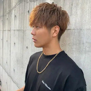 カラー メンズ マンツーマン×半個室 まちだきょうすけのヘアスタイル
