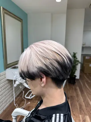 ショート メンズ Rely リリーのヘアスタイル