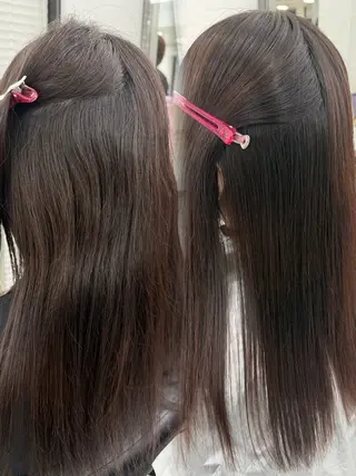 niina🖤 透明感×レイヤーのヘアスタイル