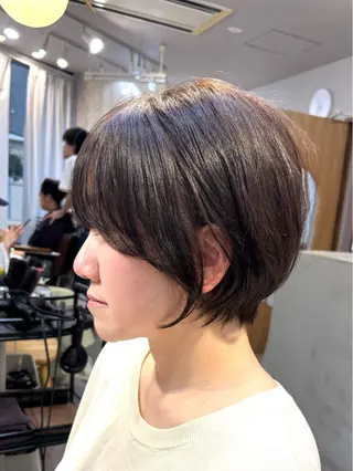 ショート 野口 咲愛のヘアスタイル