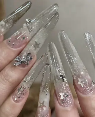 ロング star nail salonのネイルデザイン