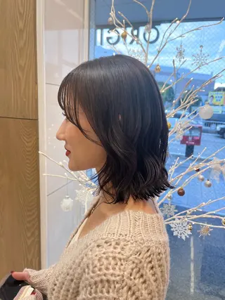 ミディアム 櫻間 彩心のヘアスタイル
