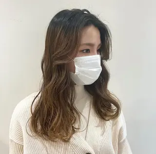 ロング 大阪ヴィーガンサロン KANAKOのヘアスタイル