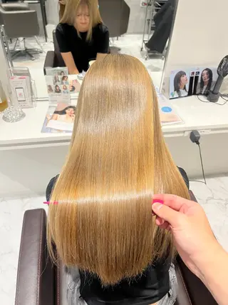 セミロング カラー Grow by NYNY 坂本 理輝のヘアスタイル