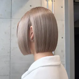 ショート カラー ヘアアレンジ 💥ボブ/艶髪/ 透明感カラー/陸人のヘアスタイル