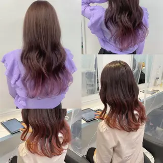 ミディアム 顔周りレイヤー/新宿 /モテ艶カラー/航介のヘアスタイル