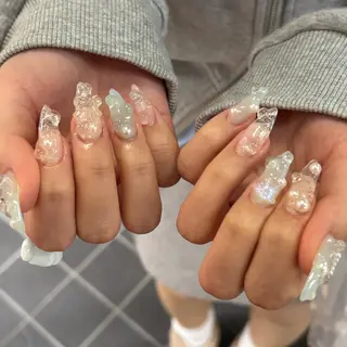 ネイル 栗田 ゆう子のネイルデザイン