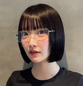 ショート 360°キレイなボブ /ミヤノのヘアスタイル