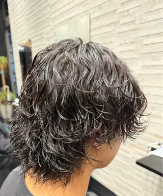 ミディアム 清水 悠羽のヘアスタイル