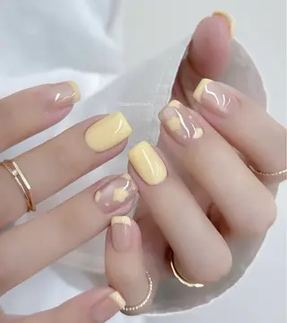 ネイル H3 Nail Tsuki🦋💙のネイルデザイン