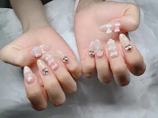 ネイル Lee Nails チップ長さだし専門店のネイルデザイン