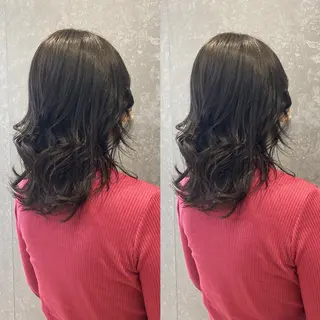 ミディアム み うのヘアスタイル