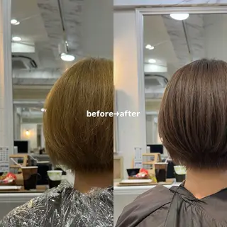 ショート 八木橋 音寧のヘアスタイル