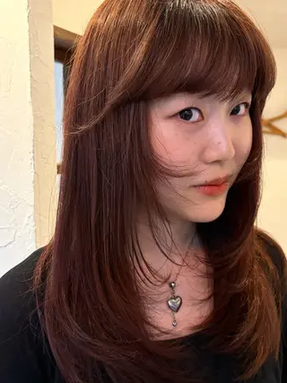 ロング Miyazaki Minoriのヘアスタイル