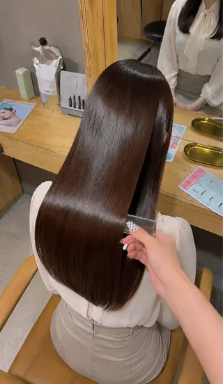 ロング ioe/髪質改善/ カラー/いしなべさえのヘアスタイル