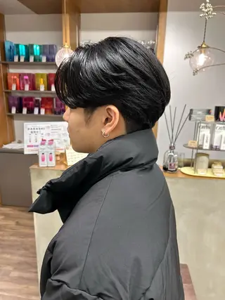 メンズ 広島韓国ヘア シュンのヘアスタイル