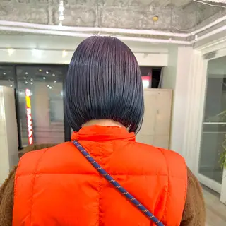 ショート カラー 朝が楽になるパーマ /ミリヤのヘアスタイル