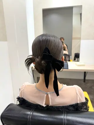 セミロング GiseL 博多 ほのかのヘアスタイル