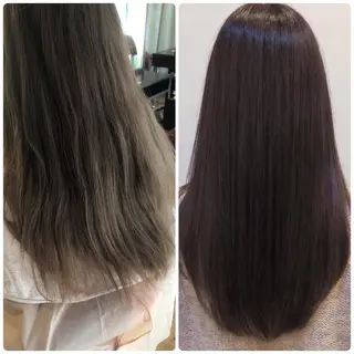ロング カラー 山中 直輝のヘアスタイル