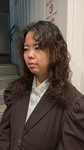 ミディアム パーマ anji /ハイトーン・パーマのヘアスタイル