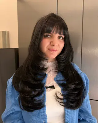 ロング 海外/大人レイヤー 🇺🇸TOMONAのヘアスタイル