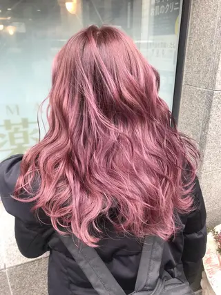 ロング カラー メンズ縮毛矯正 細谷碧海のヘアスタイル