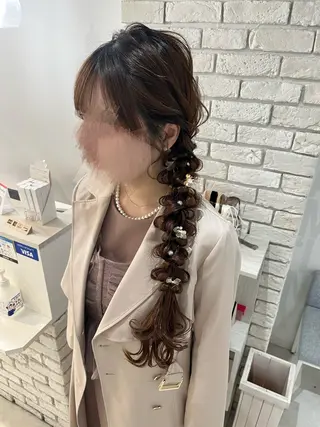 ロング SAKURA/ ヘア セットモデル募集のヘアスタイル