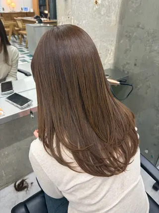 セミロング AYA/ benjiのヘアスタイル