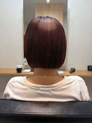 ショート カラー china/ボブ /似合わせカラーのヘアスタイル