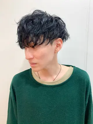 ショート パーマ ヘアアレンジ メンズ メンズスタイル ly本厚木のヘアスタイル