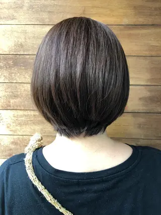 ショート ナチュラルスタイル/ 透明感カラー/比嘉のヘアスタイル
