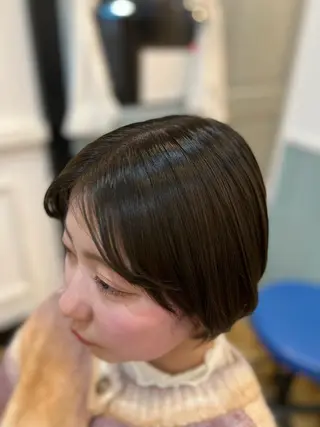 ショート 🐰ハイトーンカラー 畠山 渡🐰のヘアスタイル