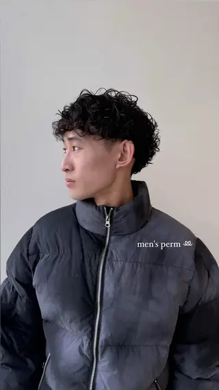 パーマ 堀 ゆきみのヘアスタイル