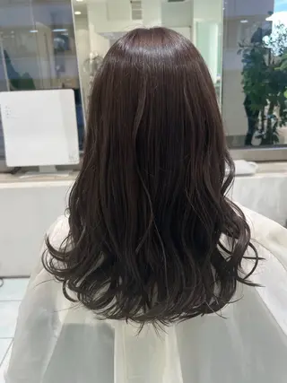 ミディアム パーマ 市川 翔大のヘアスタイル