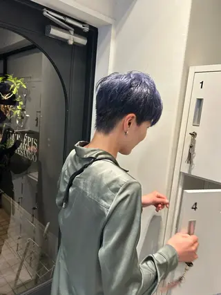 ショート カラー 安福 椎南のヘアスタイル