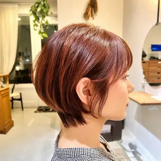 ショート 浜松/ヘッドスパ/ 大畑利奈のヘアスタイル