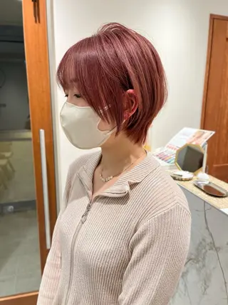 ショート カラー ボブ& 髪質改善FUMIYAのヘアスタイル