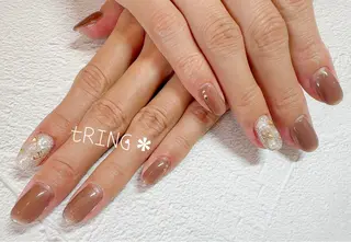 ネイル tRING＊ しいの木台のネイルデザイン